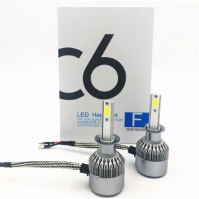  LED  C6 HeadLight H1 12v COB