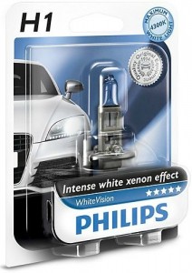  Philips 12258WHVB1 H1 55W 12V P14,5s WhiteVision 60% (4300K) 3