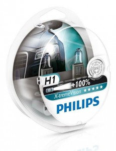  Philips 12258XVS2 H1 55W 12V P14,5s X-treme Vision 130% 3