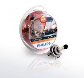  Philips 12342MVS1 H4 60/55W 12V P43t Moto Vision 3
