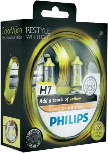  Philips 12972CVPYS2 H7 55W 12V PX26d ColorVision Yellow 3