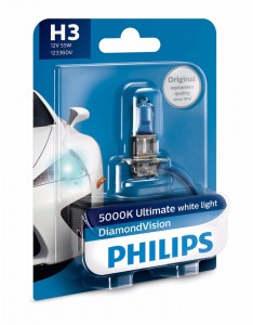   Philips H3 Diamond Vision 5000K 1/ (12336DVB1) 4