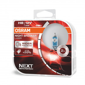  Osram 64212NL H8 Night Breaker LASER NG +20% 35W 12V PGJ19-1 HardDuopet