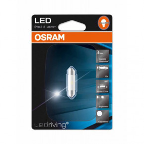   OSRAM 6436SW C5W 1W LED 6700K 36mm 12V B1,