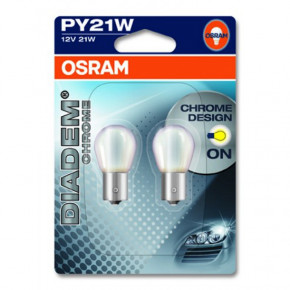  Osram 7507DC-02B Diadem Chrome P21W 12V BAU15s 10X2 Blister (7507DC-BLI2)