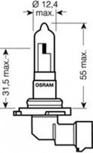   Osram 9005NBU HB3 60W 12V P20d 10X2 HardDuopet (3)