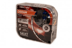  Osram 9005NL HB3 Night Breaker LASER NG +150 60W 12V P20d HardDuopet,