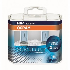  Osram 9006CBI Cool Blue Intense HB4 60W 12V P22d 10X2 HardDuopet 4