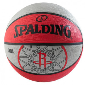     Spalding NBA Team Houston Rockets  7 (3001529018917)