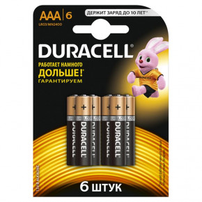  Duracell Basic AAA/LR03 BL 6