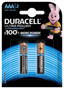  Duracell Ultra Power AAA/LR03 BL 2
