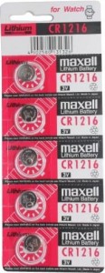   Maxell CR-1216/5bl lithium (0)