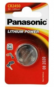  Panasonic CR 2450 BLI 1 Lithium