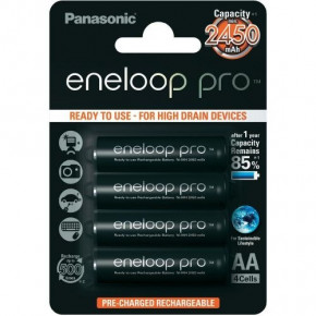 Panasonic Eneloop Pro AA 2450 mAh 3