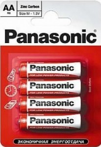  Panasonic General Purpose Carbon LR3 AAA (R03UE/4PR)