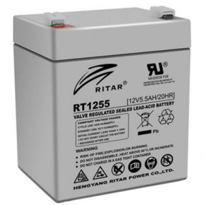    Ritar AGM RT1255, 12 V-5.5 Ah (RT1255)