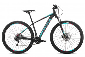 Orbea MX 27 20 19 M Black-Turquoise-Red