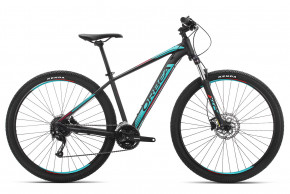  Orbea MX 29 40 19 L Black-Turquoise-Red
