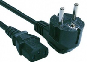  ATcom Power Cable 0,75 CEE 7/7 IEC C13 1.8m - 90  6