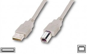  ATcom USB 2.0 AM/BM ferite 3.0  White 3