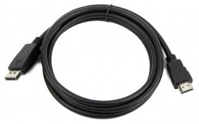 Cablexpert DisplayPort - HDMI (M/M) 1.8  Black (CC-DP-HDMI-6) 3