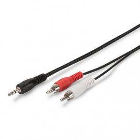  ASSMANN  (jack 3.5-M/RCA-Mx2) Stereo Cable 2.5  (AK-510300-025-S)