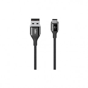  Belkin MIXIT DuraTek USB-A to USB-C 1.2 m Black (F2CU059BT04-BLK)