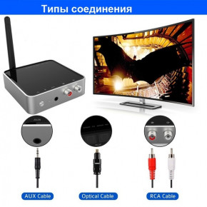 Bluetooth- 2 in 1 SkyMaxx 5.0 aptX HD TOSLINK Transmitter and Receiver (CSR8675) 7