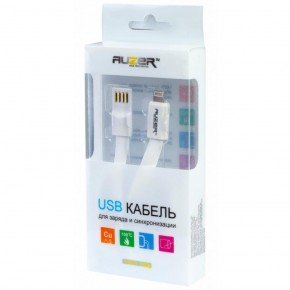  Auzer USB 2.0  Lightning 8-pin White (AC-L1WH) 5