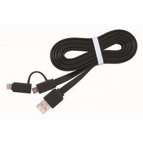   Cablexpert USB 2.0 AM - Lightning - Micro USB 1   (CC-USB2-AMLM2-1M)