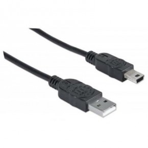    Manhattan USB 2.0 AM to Mini 5P 1.8m (333375) (0)