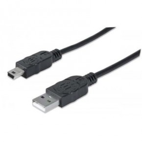   Manhattan USB 2.0 AM to Mini 5P 1.8m (333375) 3