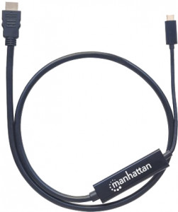  Manhattan USB 3.1 Type-C M to HDMI M 1.0m  (152235)