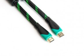 Видeo кабель PowerPlant HDMI - HDMI, 3m, позолоченные коннекторы, 2.0V, Double ferrites, Highspeed