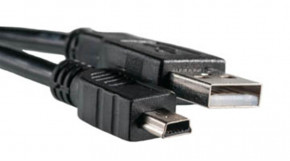  PowerPlant USB2.0(AM)-MiniUSB(AM) 1.5 Black (KD00AS1244)