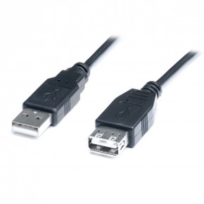  Real-El USB2.0 AM-AF 1.8M Black 3