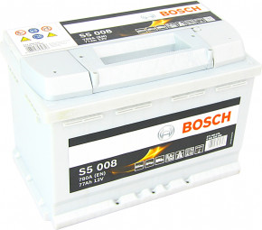    Bosch 0092S50080 S5 Silver 77 *  -/+   780A (0)