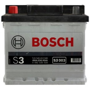   Bosch S3 S3003 12v L EN400 45Ah