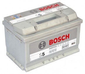    Bosch S5 Silver Plus S5007 12v R EN750 74Ah (0)