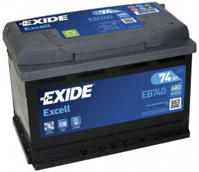  Exide Excell 6-74  (EB740) 
