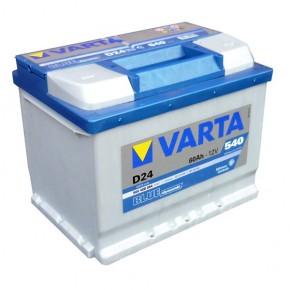    Varta Blue Dynamic D24 60Ah-12v R EN540 (0)