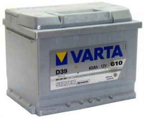    Varta Silver Dynamic D39 63Ah-12v L EN610 (0)