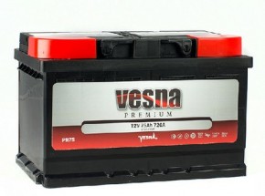   Vesna 75 Ah/12V Premium Euro(0)  3