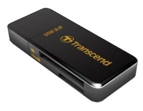  Transcend TS-RDF5K, SD/microSD, USB 3.0 Black (TS-RDF5K)