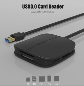 - Vention OTG USB 3.0/TF/SD/MS/CF/XD, 0.5 m (CEBD) 3