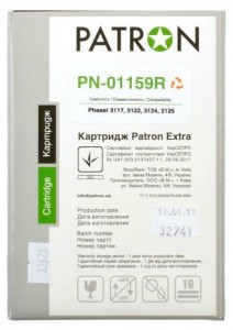  Patron  Xerox 106R01159, PN-01159R Phaser 3117 Extra 5