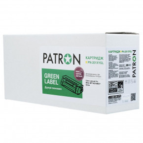   HP CLJ CF402X (PN-201XYGL) YELLOW PATRON GREEN Label (0)