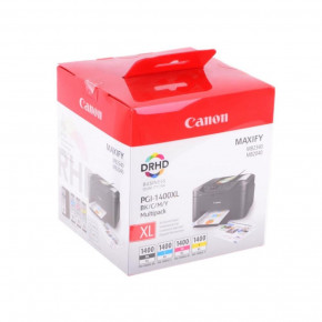  Canon PGI-1400XL (Cyan/Magenta/Yellow/Black) Multi Pack (9185B004)