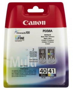   Canon PG-40/CL-41 Multipack 0615B043  Pixma iP-1600/2200/MP-150/170/450 (P308003)