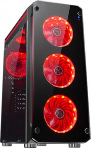  1stPlayer Firebase-X6 Red LED Black (6931630211051)